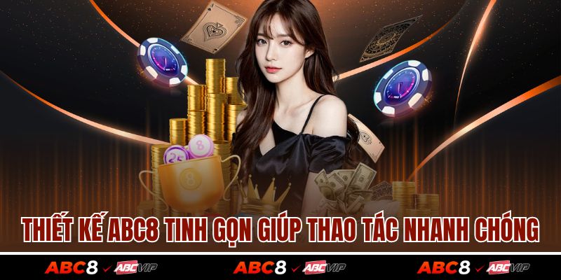 TRANG CHỦ 37 Thiết kế ABC8 tinh gọn giúp thao tác nhanh chóng